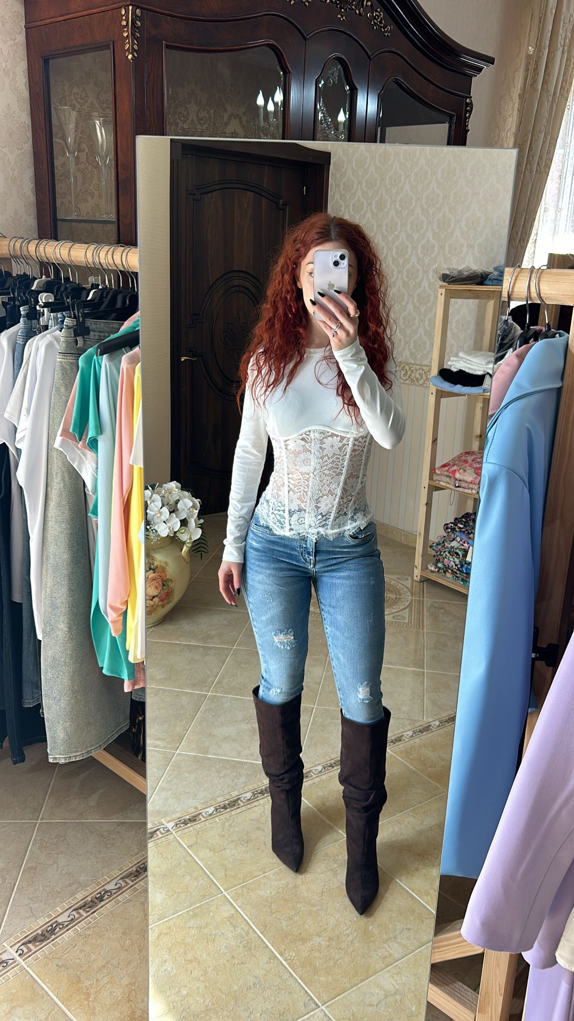 Maglietta Corset Lace