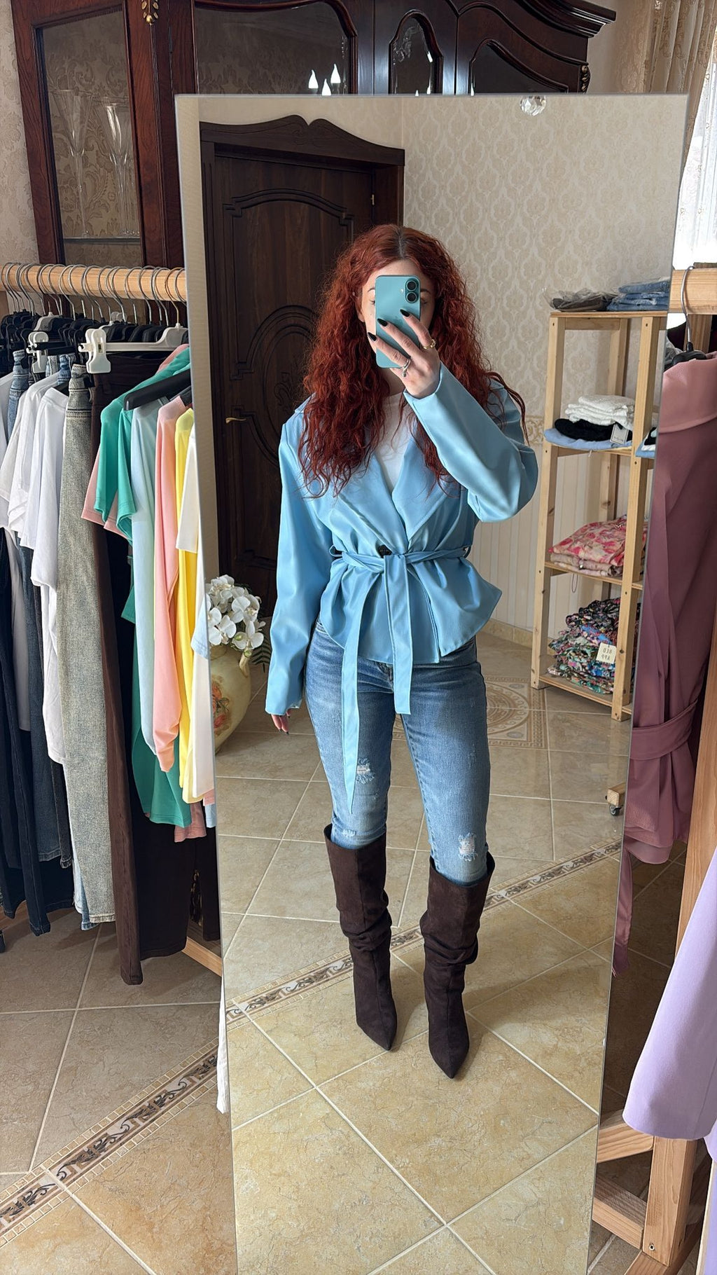 Jacket Pelle Double Breast