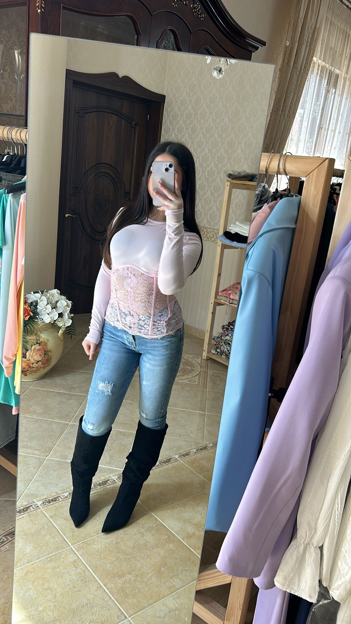 Maglietta Corset Lace