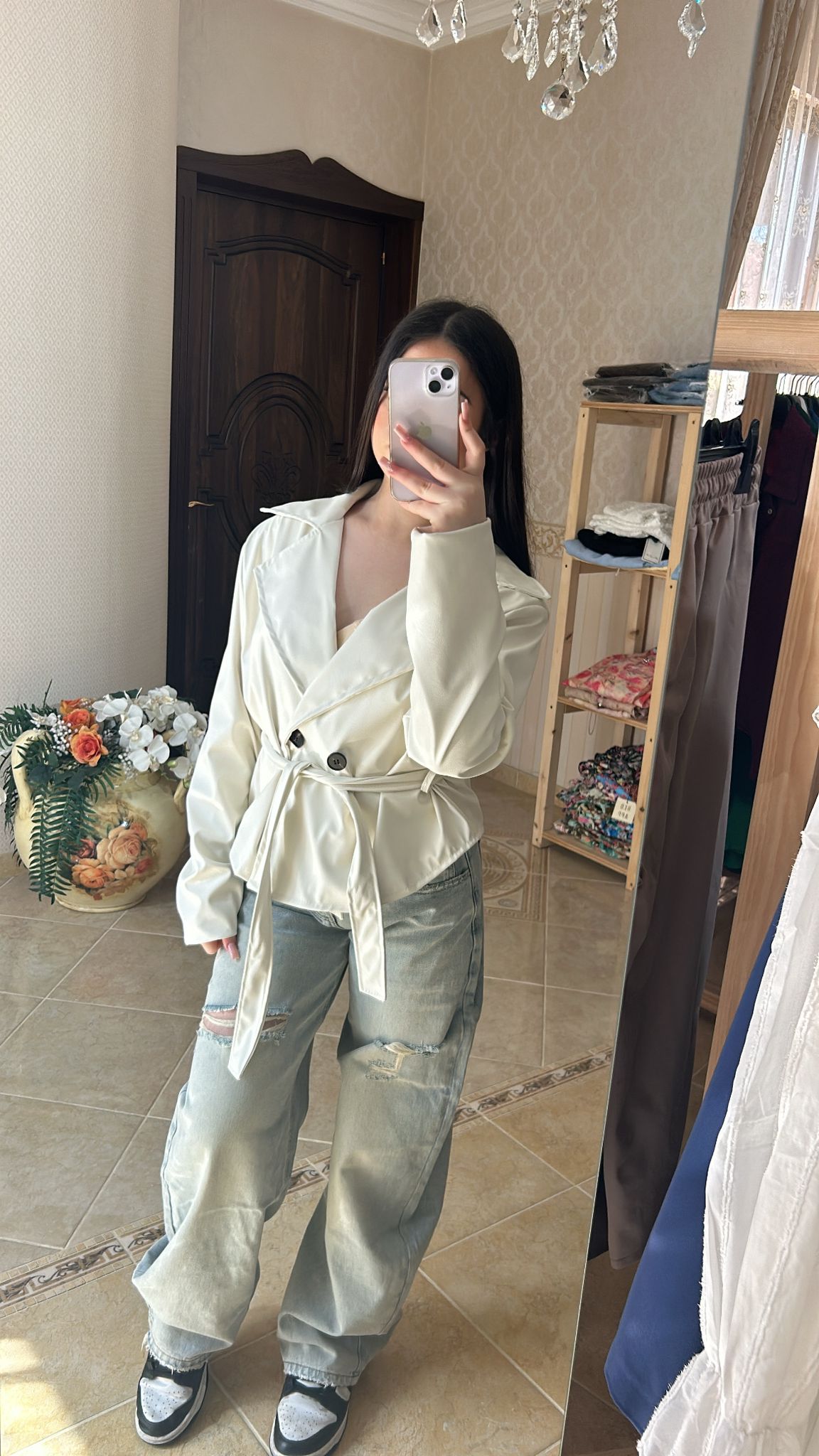 Jacket Pelle Double Breast